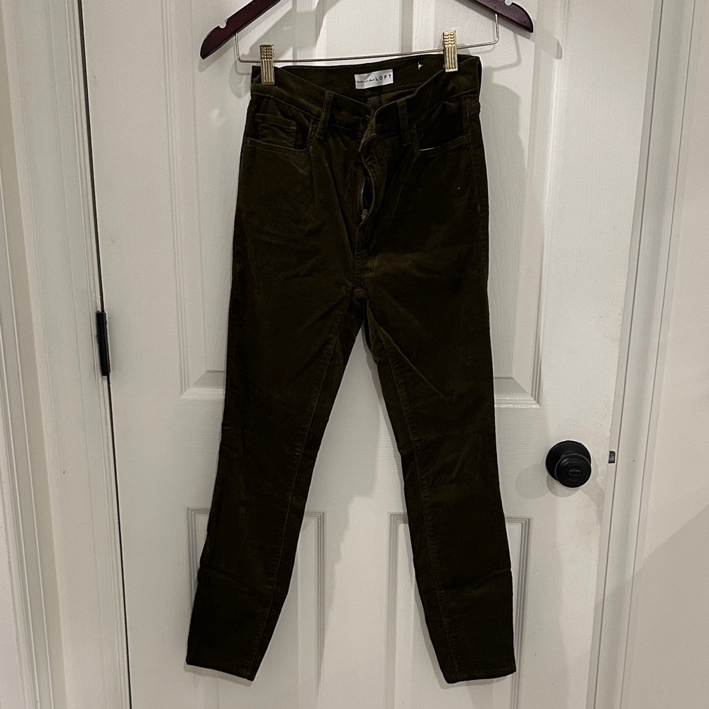 LOFT Women's Skinny Jeans in Dark Brown